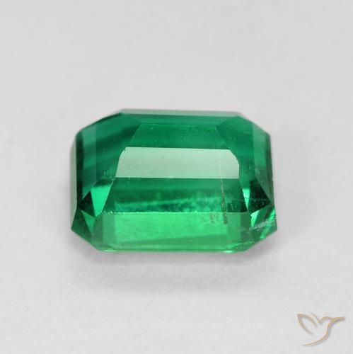 Smeraldo Verde Smeraldo Medio naturale da 2.08 ct, Ottagonale / Taglio smeraldo, SI