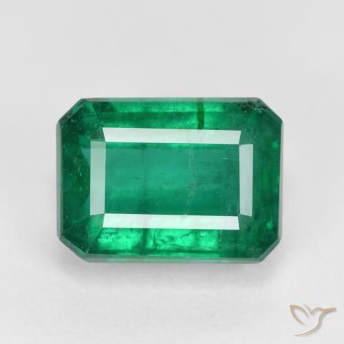 3.82ct Naturale Verde medio Smeraldo, Taglio smeraldo, VS-SI