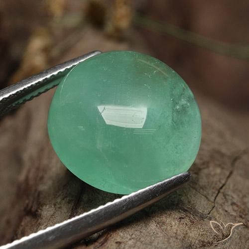 Smeraldo Fresco verde smeraldo naturale da 13.06 ct, Rotondo, Traslucido