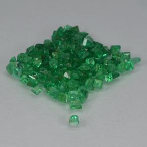 Smeraldo naturale verde da 2,06 ct, quadrato, SI