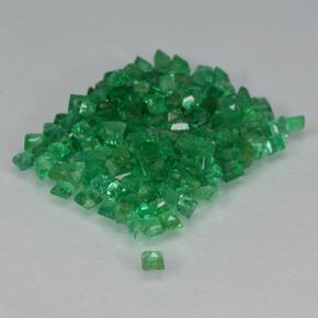 Smeraldo naturale verde da 2,08 ct, quadrato, SI