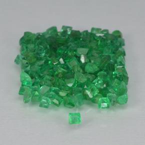 Smeraldo naturale verde da 1,91 ct, quadrato, SI
