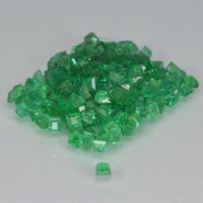 Smeraldo naturale verde da 1,91 ct, quadrato, SI