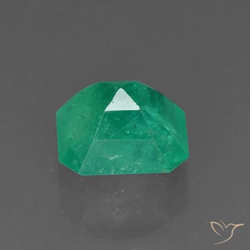 Smeraldo Verde foresta naturale da 3.15 ct, Ottagonale / Taglio smeraldo, SI