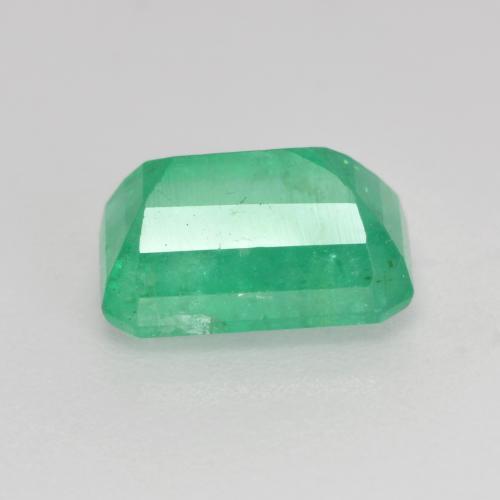 Smeraldo Verde medio naturale da 1.53 ct, Taglio smeraldo, I1