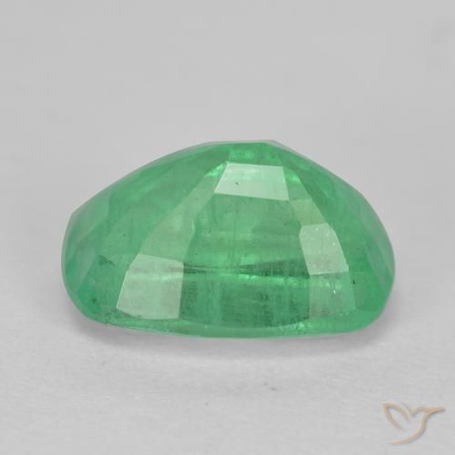 Smeraldo Verde chiaro naturale da 2.17 ct, Cuscino, I1