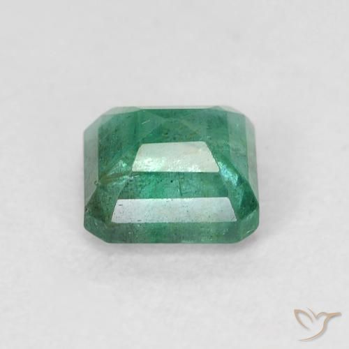 Smeraldo Verde caldo naturale da 0.69 ct, Ottagonale / Taglio smeraldo, SI