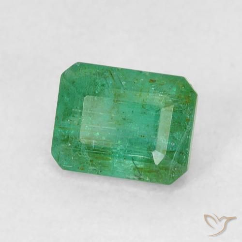 Smeraldo Trifoglio verde naturale da 0.58 ct, Ottagonale / Taglio smeraldo, SI