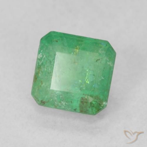 Smeraldo Trifoglio verde naturale da 0.44 ct, Ottagonale / Taglio smeraldo, SI
