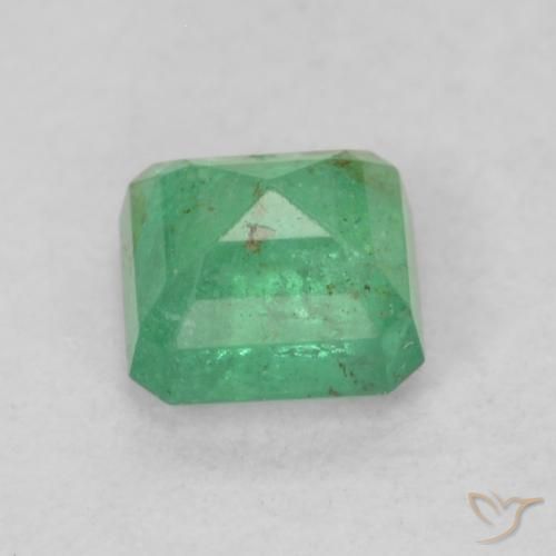 Smeraldo Trifoglio verde naturale da 0.44 ct, Ottagonale / Taglio smeraldo, SI