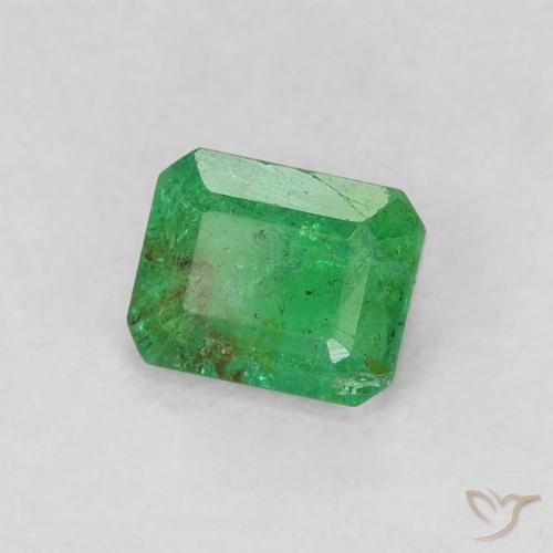 Smeraldo Trifoglio verde naturale da 0.62 ct, Ottagonale / Taglio smeraldo, SI