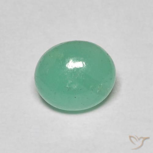 Smeraldo Verde Pistacchio naturale da 1.08 ct, Ovale, Traslucido