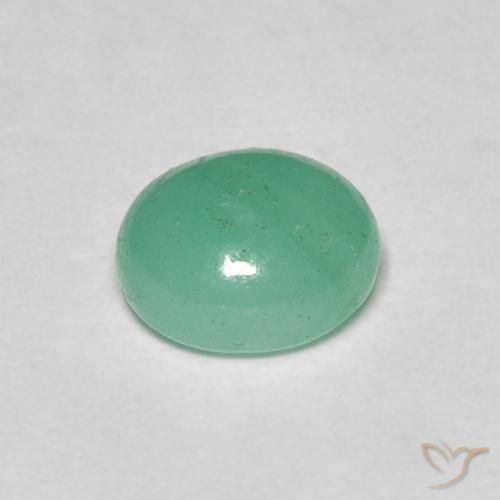 Smeraldo Verde Pistacchio naturale da 1.08 ct, Ovale, Traslucido