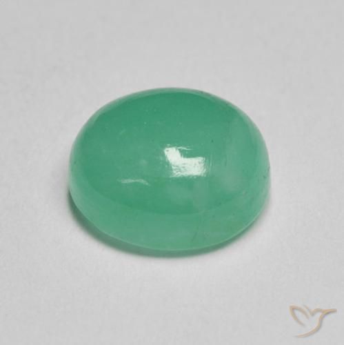 Smeraldo Menta verde naturale da 2.01 ct, Ovale, Traslucido