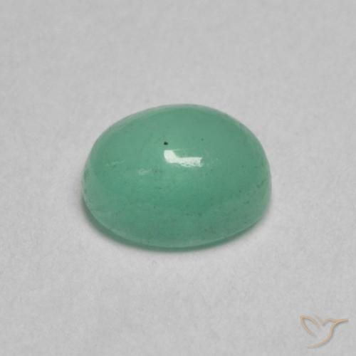 Smeraldo Verde smeraldo chiaro naturale da 0.36 ct, Ovale, Traslucido