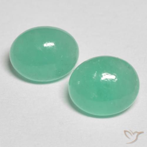 1.93ctw Naturale Verde Pistacchio Smeraldo, Ovale, Traslucido