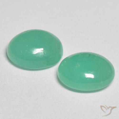 Gemme di Smeraldo Verde Pistacchio naturale da 1.93 ct, Ovale, Traslucido