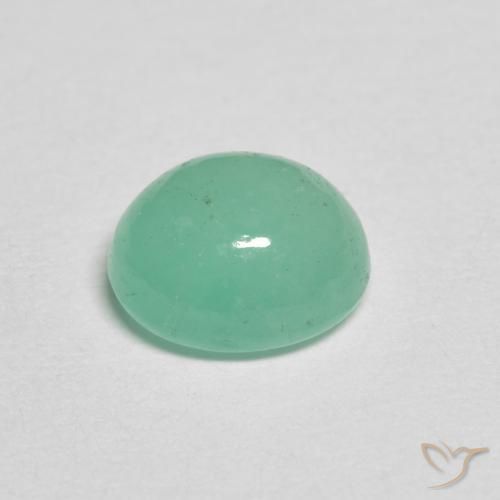 Smeraldo Verde brillante naturale da 1.13 ct, Ovale, Traslucido