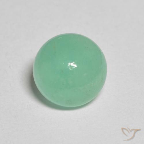 1.18ct Naturale Verde brillante Smeraldo, Rotondo, Traslucido