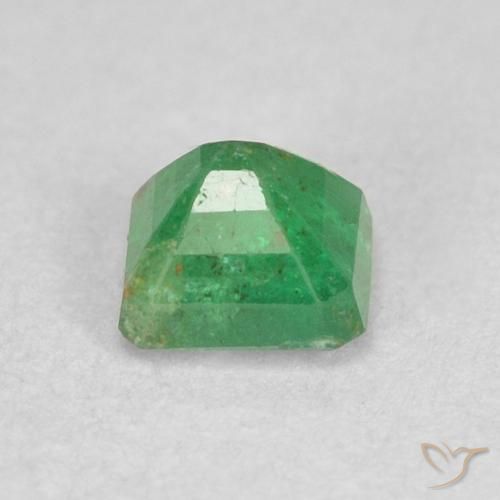 Smeraldo Verde caldo naturale da 0.26 ct, Ottagonale / Taglio smeraldo, SI