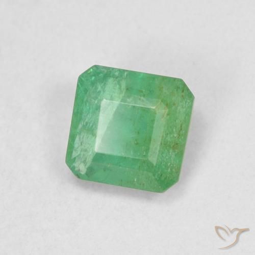 Smeraldo Trifoglio verde naturale da 0.42 ct, Ottagonale / Taglio smeraldo, SI