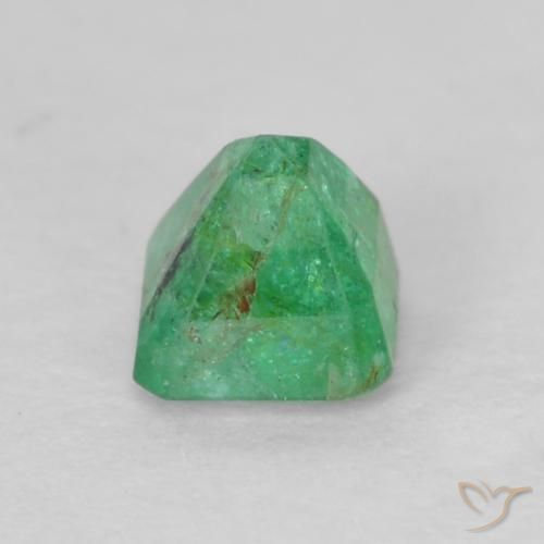 Smeraldo Verde Basilico Chiaro naturale da 0.27 ct, Ottagonale / Taglio smeraldo, SI