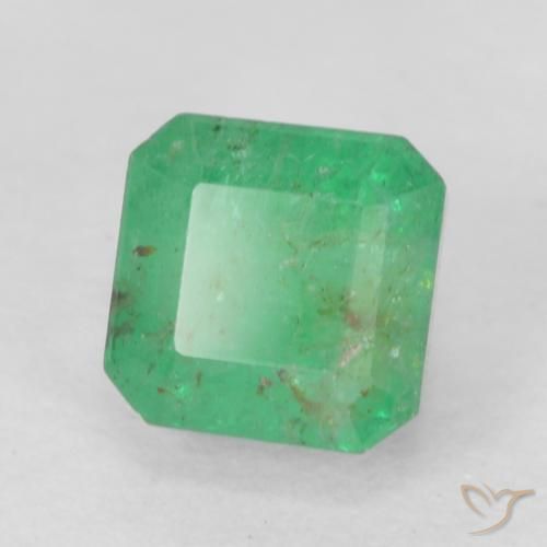 Smeraldo Trifoglio verde naturale da 0.74 ct, Ottagonale / Taglio smeraldo, SI