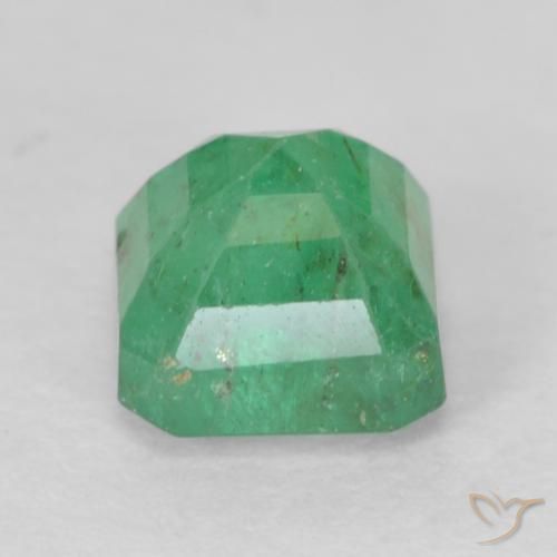 Smeraldo Trifoglio verde naturale da 0.74 ct, Ottagonale / Taglio smeraldo, SI
