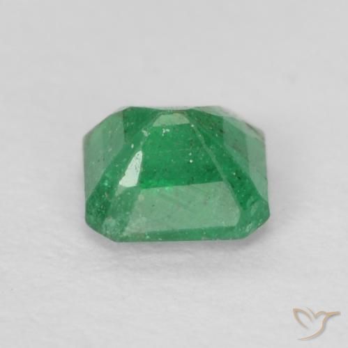 Smeraldo Verde caldo naturale da 0.27 ct, Ottagonale / Taglio smeraldo, SI