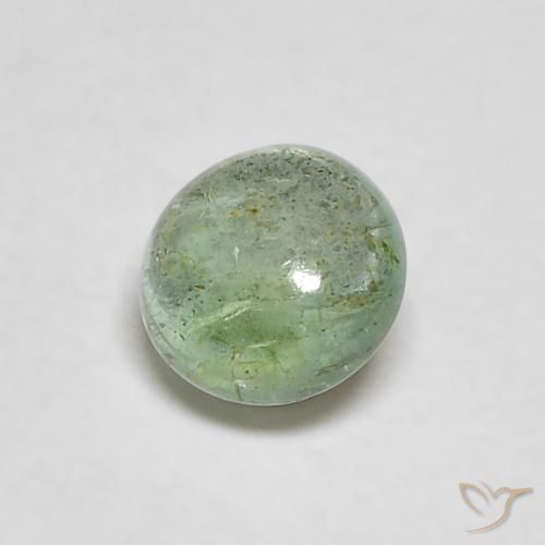 Smeraldo Giallo chiaro Verde naturale da 0.32 ct, Rotondo, Trasparente