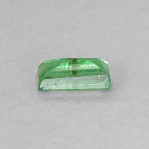 Smeraldo Verde freddo naturale da 0.20 ct, Taglio a baguette, SI