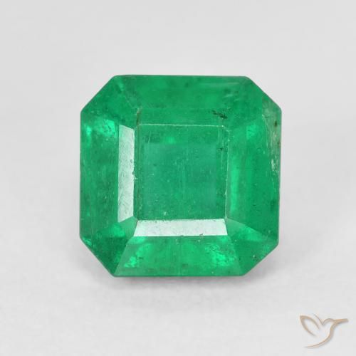 2.39ct Naturale Verde chiaro Smeraldo, Taglio smeraldo, VS