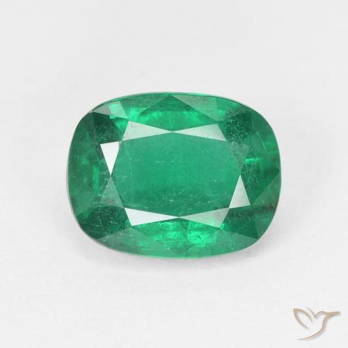 2.24ct Naturale Verde freddo Smeraldo, Cuscino, VS