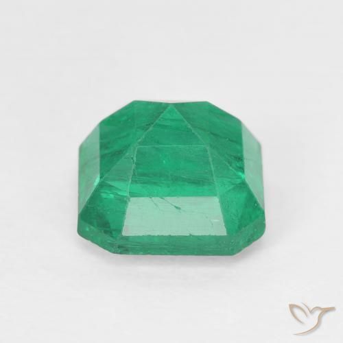 Smeraldo Verde medio naturale da 2.04 ct, Ottagonale / Taglio smeraldo, VS