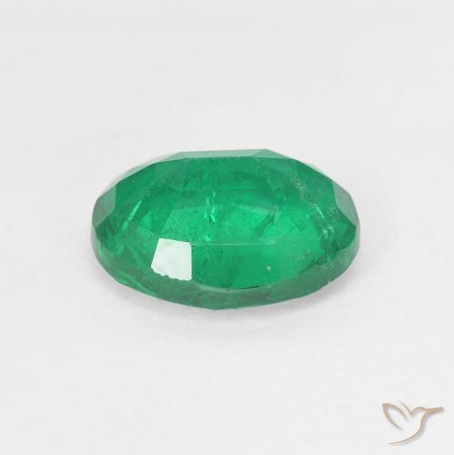 Smeraldo Verde caldo naturale da 1.80 ct, Ovale, VS