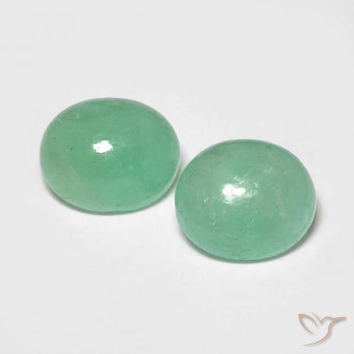 1.48ctw Naturale Verde Pistacchio Smeraldo, Ovale, Traslucido