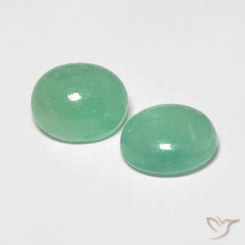 Gemme di Smeraldo Verde Pistacchio naturale da 1.48 ct, Ovale, Traslucido