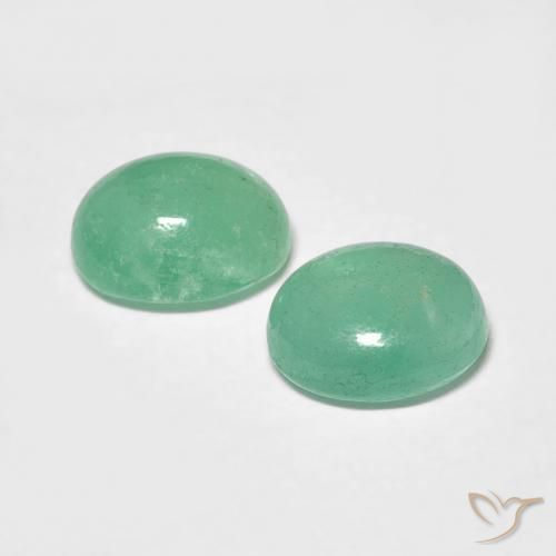 Gemme di Smeraldo Verde Pistacchio naturale da 1.48 ct, Ovale, Traslucido
