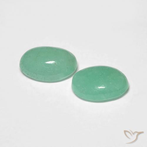 Gemme di Smeraldo Verde Pistacchio naturale da 1.01 ct, Ovale, Traslucido
