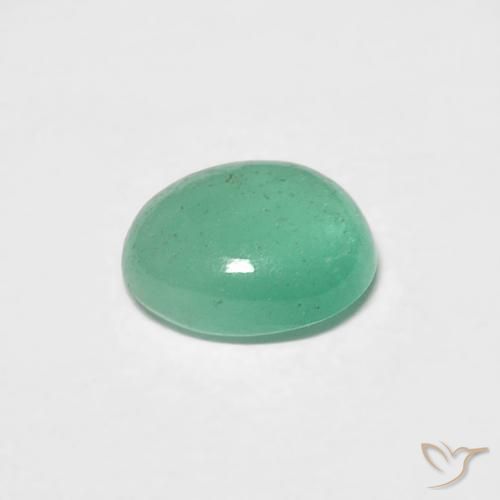 Smeraldo Verde Pistacchio naturale da 0.67 ct, Ovale, Traslucido
