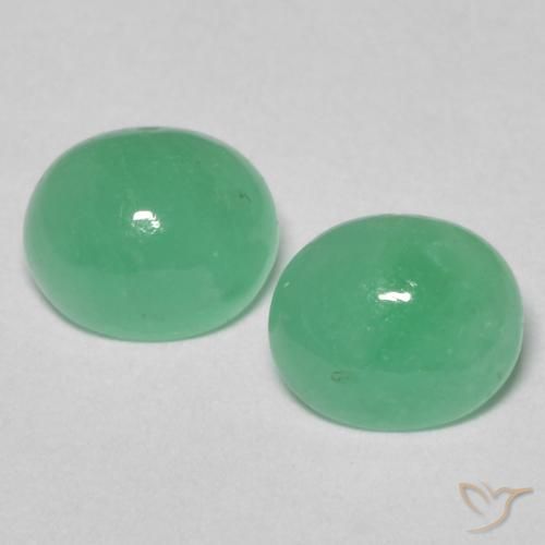 1.22ctw Naturale Verde Pistacchio Smeraldo, Ovale, Traslucido