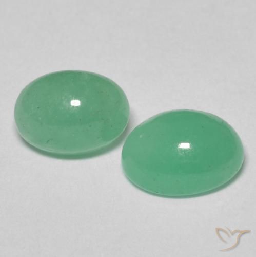 Gemme di Smeraldo Verde brillante naturale da 1.89 ct, Ovale, Traslucido