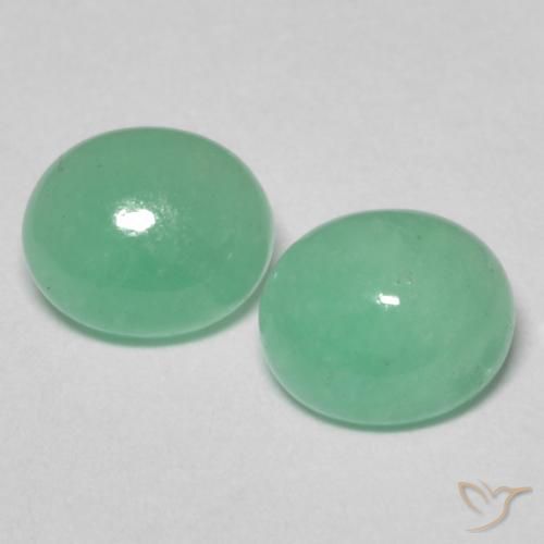 1.31ctw Naturale Verde brillante Smeraldo, Ovale, Traslucido