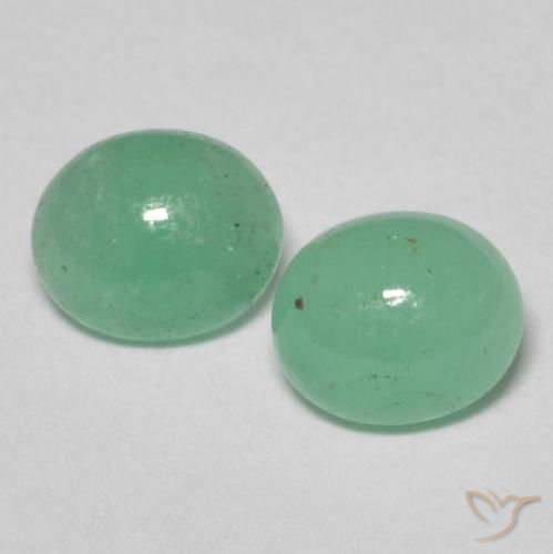 1.14ctw Naturale Verde Pistacchio Smeraldo, Ovale, Traslucido
