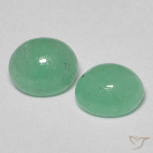 Gemme di Smeraldo Verde Pistacchio naturale da 1.14 ct, Ovale, Traslucido