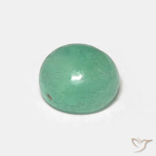 0.83ct Naturale Verde chiaro Smeraldo, Ovale, Traslucido