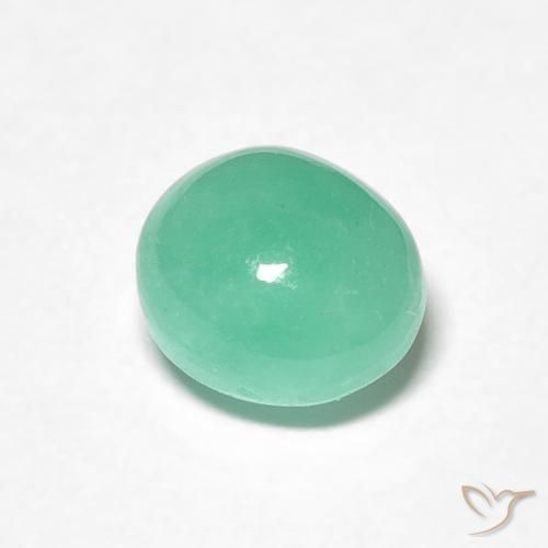 Smeraldo Verde Pistacchio naturale da 1.27 ct, Ovale, Traslucido