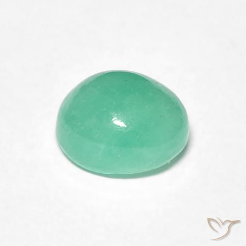 Smeraldo Verde Pistacchio naturale da 1.27 ct, Ovale, Traslucido