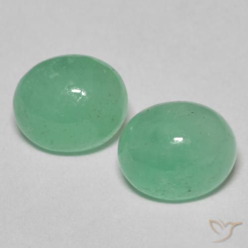 1.92ctw Naturale Verde Pistacchio Smeraldo, Ovale, Traslucido