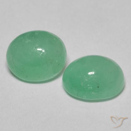 Gemme di Smeraldo Verde Pistacchio naturale da 1.92 ct, Ovale, Traslucido